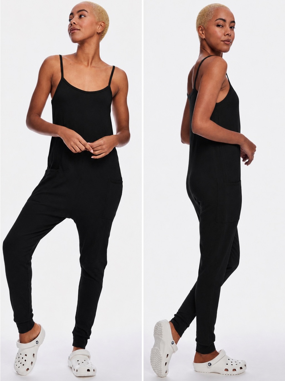 Paper Label Nicola Romper Playsuit — Black — Size Small